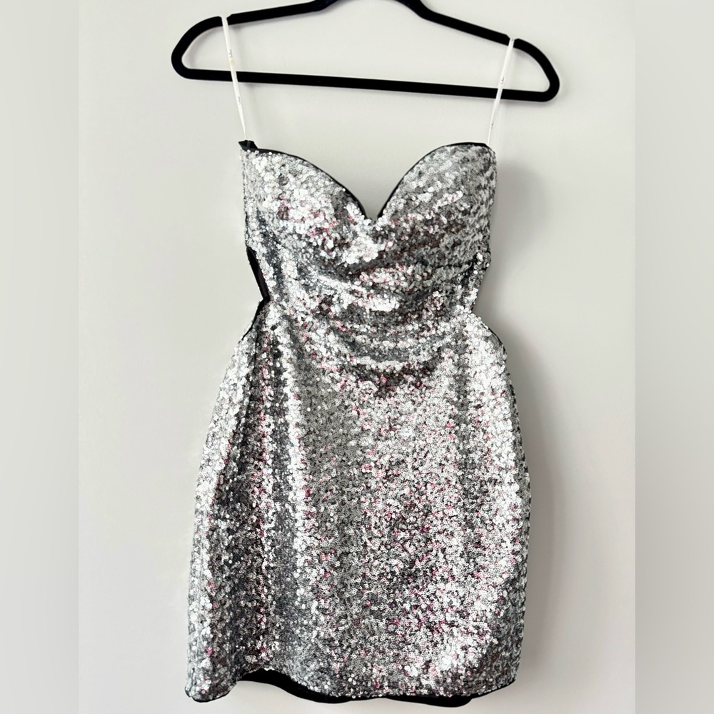 Sequin Mini Party Dress (M)